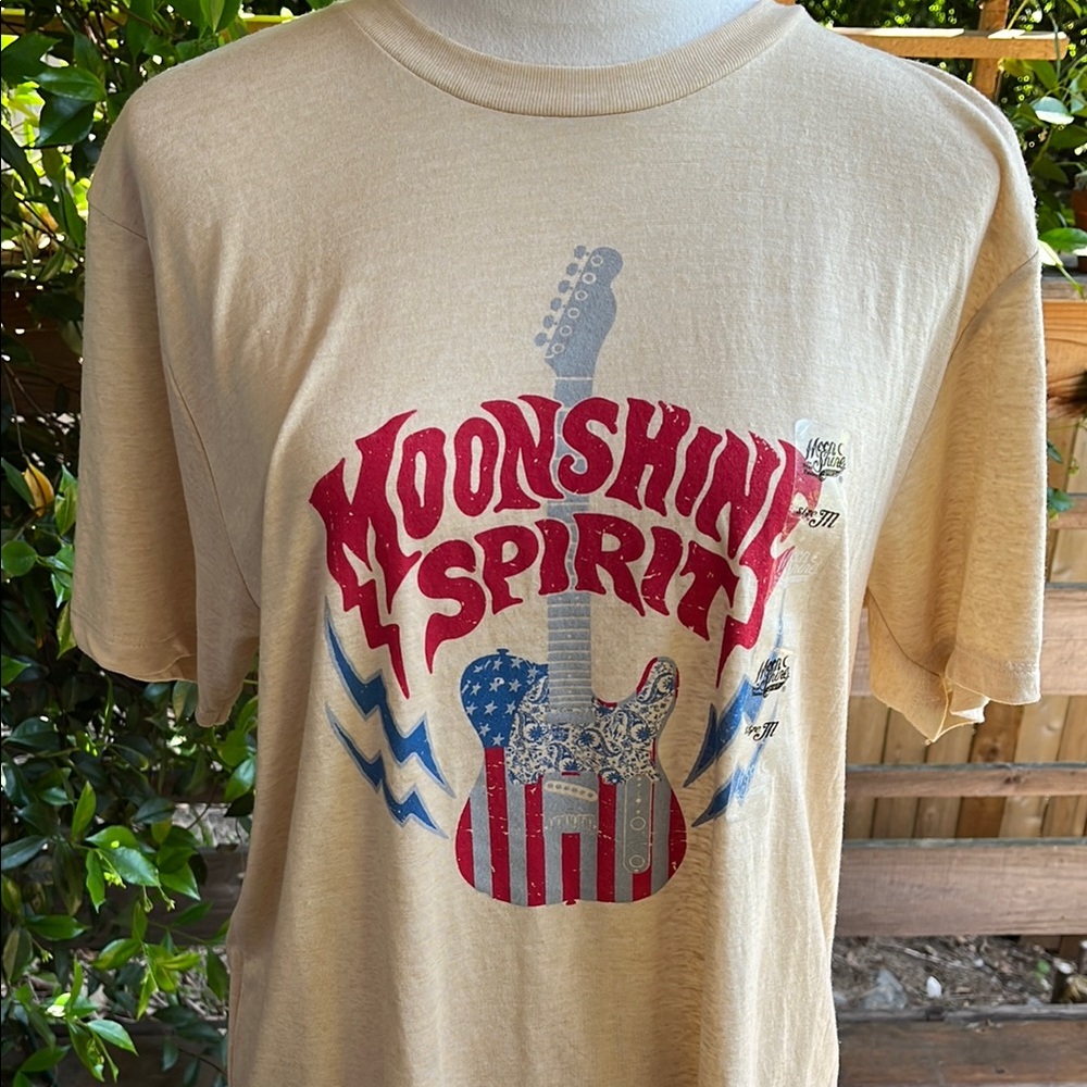 🆕 Moonshine Spirit tee by Brad Paisley